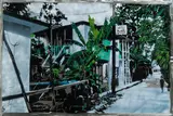 Wolfgang Uranitsch, Mom's Place 10 M. ahead (Negril Jamaica) 1 (Serie von 3), 2014, acrylic spray paint on iron
