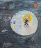 Johann Julian Taupe, Untitled, 1987, oil on canvas