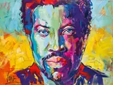 Voka, Lionel Richie, 2012, acrylic on canvas