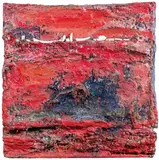 Franz West, Untitled, 1987, oil on gauze, paper mâché, broken fragments of gesso