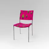 Franz West, Dokustuhl (Documenta X), 1997, steel, textile; unlimited edition