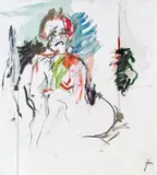 Herwig Zens, Sitting woman