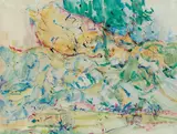 Herbert Boeckl, Landscape Karawanken