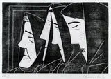 Werner Berg, Betende Frauen