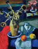 Karl Stark, Dried sunflowers