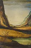 Otto Rudolf Schatz, Landscapes (2 miniature paintings)