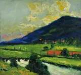 Karl Stark, Evening mood in the Drautal