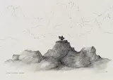 Paul Flora, Künstler in heroischer Landschaft