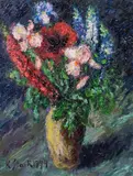 Karl Stark, Bouquet of flowers in vase