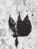 Max Weiler, Untitled, 1986, handcolored lithography; unframed