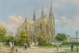 Franz Alt, Votive Church, Vienna