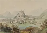 Thomas Ender, View of Salzburg