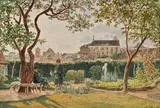 Jakob Alt, View of Levoca in Spiš (Slovakia)