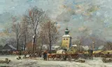 Karl Stuhlmüller, Winter market in Berching
