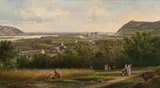 Elias van Bommel, The Monastery of Klosterneuburg, 1880, oil on canvas