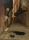August Xaver Karl Ritter v. Pettenkofen, Venetian street fight