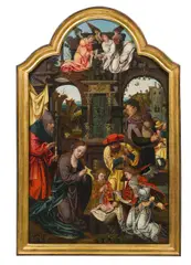 Pieter Coecke van Aelst, Adoration of the Shepherds, c. 1527-1540, oil on panel