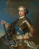 Jean-Baptiste van Loo, Portrait of King Louis XV. of France, oil on canvas