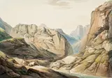 Johann Kniep, Opening to the Val Agordo