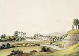 Johann Kniep, Area at the Brenta Group near Padua, Padua, Veneto