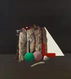 Karl Korab, Fragment, 1978, oil on canvas