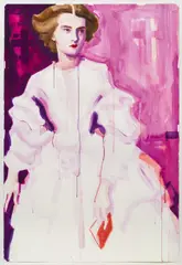 Elizabeth Peyton, Empress Elisabeth of Austria, 1998, watercolour on paper