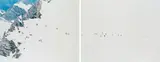 Walter Niedermayr, Kitzsteinhorn IV (Diptych), 1997, photography, C-print