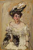Max Slevogt, Portrait of Else Schiffer