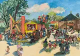 Oskar Laske, In the "Vienna Prater