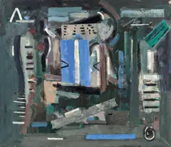 Joe Allen, Moroccan Window, 1990, oil on canvas