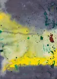 Herbert Brandl, Untitled, 2006, watercolour on handmade paper