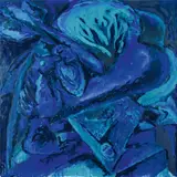 Jiří Georg Dokoupil, Untitled (from the series: "Blaue Bilder über die Liebe")