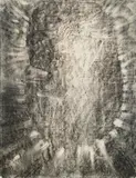 Ernst Fuchs, Cherub, 1961, graphite pencil on paper