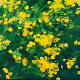 Cornelius Kolig, Überdüngt, 1992/93, acrylic on fiberboard