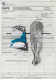Martin Kippenberger, We don't have problems with…, 1986, collage and mixed technique on paper