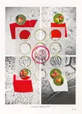 Martin Kippenberger, Untitled (Figuras de Tyndall en el hielo), 1987, collage on paper
