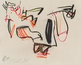 Jürgen Messensee, Untitled, 1985, mixed technique on paper
