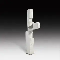 Josef Pillhofer, Man with extended arm, plaster sculpture