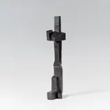 Josef Pillhofer, Small Kouros, 1960, patinised bronze