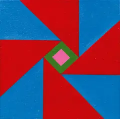 Gerwald Rockenschaub, Untitled, 1984, oil on canvas