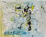 Untitled by Hans Staudacher, 1979/1983, oil on canvas, sold Mar 2014