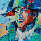 Voka, Napoleon, 2011, acrylic on canvas
