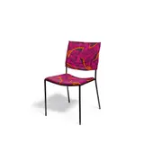 Chair (Documenta X) by Franz West, 1997, steel, textile, sold Mar 2014