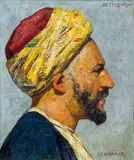 Johann Victor Krämer, A Fellah, 1899, oil on canvas