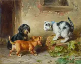 Carl Reichert, The brave kitten
