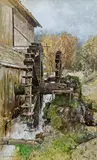 Robert Russ, Landscape with mill