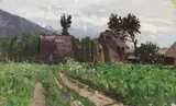 Alfred Zoff, Corn Field in Kirschenheim