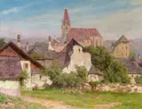 Reinhold Kukla, Weissenkirchen, 1912, oil on canvas
