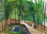 Josef Dobrowsky, In the wood