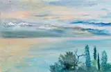 Ludwig Heinrich Jungnickel, Sea landscape